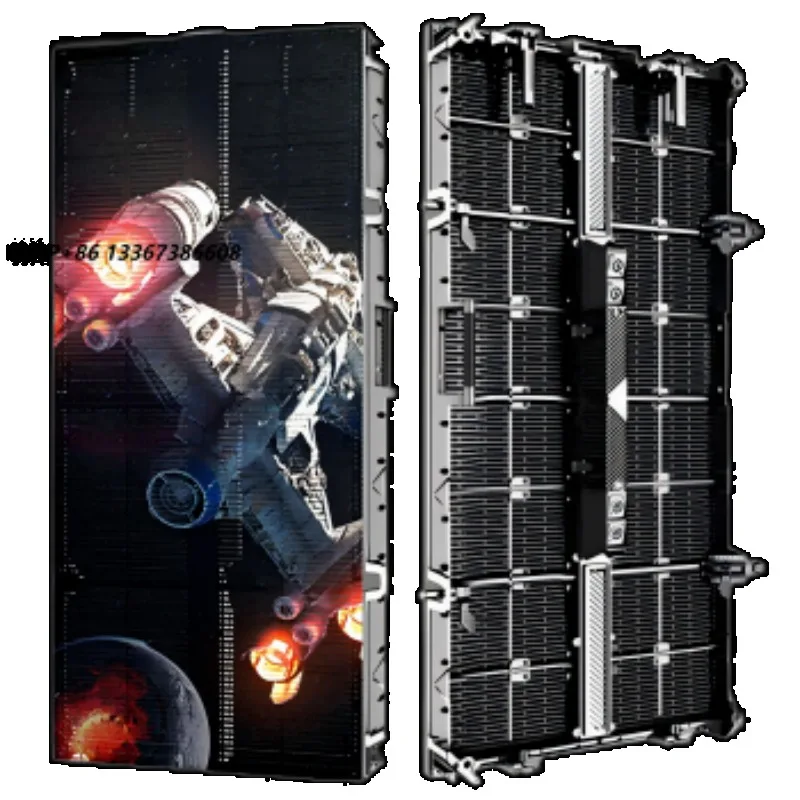 Transparent LED Video Wall for Shop Glass Window | P3.9-7.8 Pixel Pitch, 2200cd Outdoor Visible, High Transparency Display