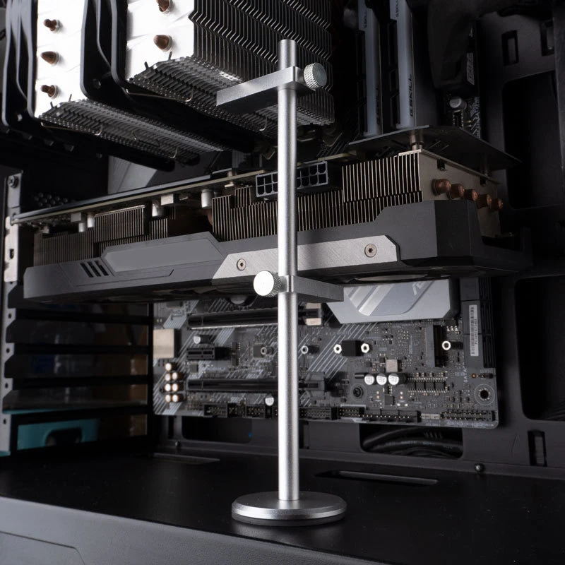 

GPU Support Jack Desktop PC Case Bracket Universal Aluminum Alloy Graphics Video Stand Cooling Kit Video Cards Holder