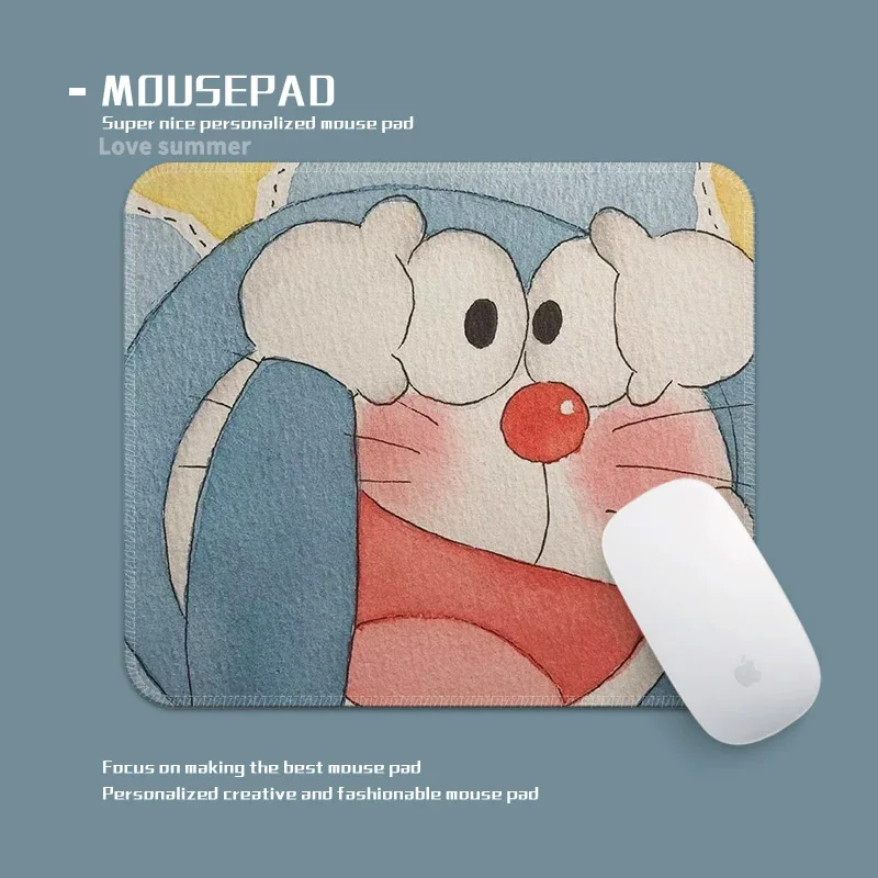2026 Desk Mat Nature Small Mouse Pad Grass Type Mat Doraemon Anime Gamer Gift Mat Computer Pad Office Mat