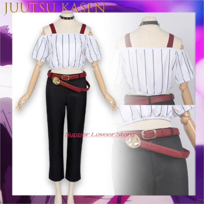 

Supper Loveer disfraz Hoshi Kirara Roro Juutsu Kaasen Culling Game Saori Todo Yuji Itadori Zenin Naoya fille コスプレ