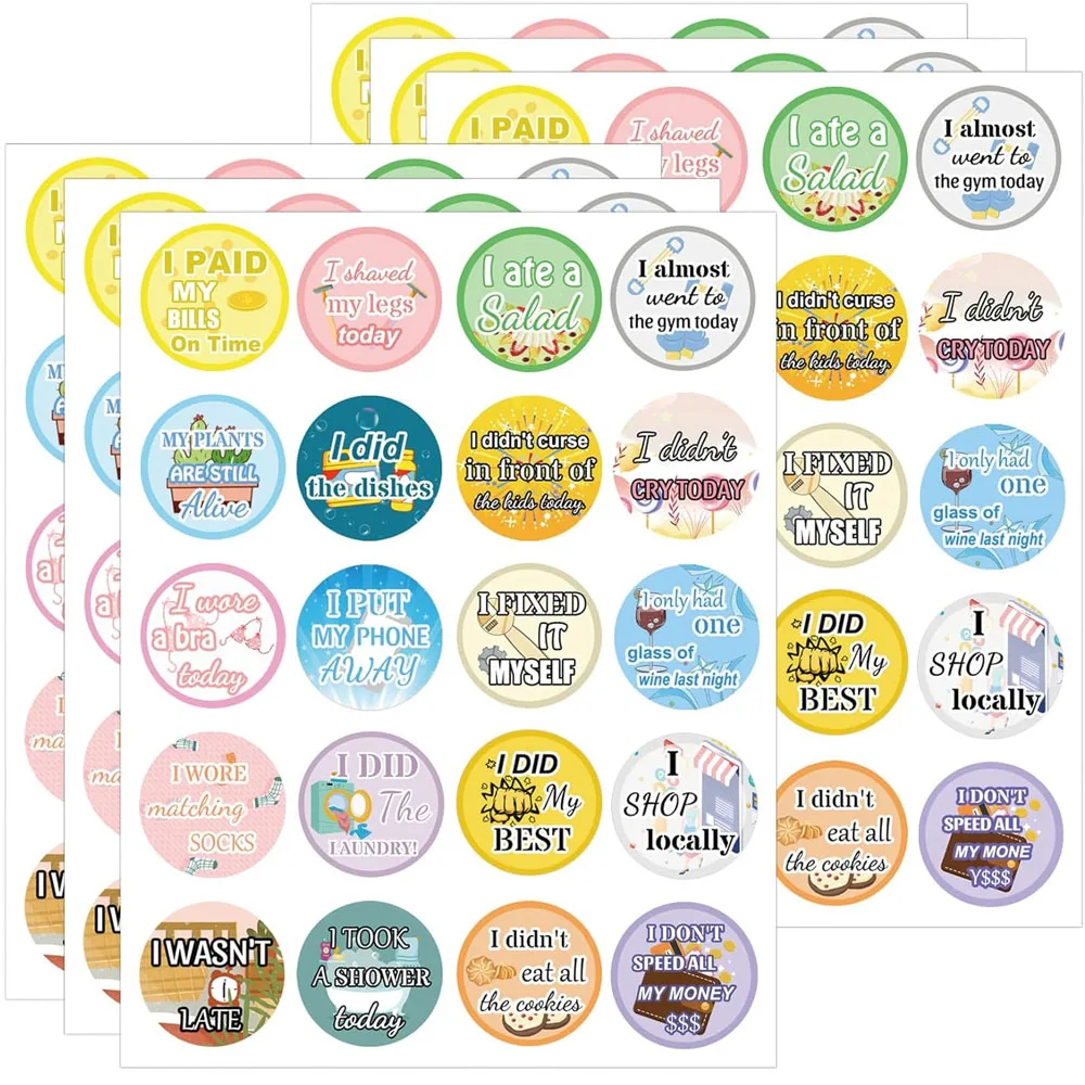 

Adult Reward Stickers 2inch Funny Work Achievement Motivational Stickers Inspiring Positive Affirmation Stickers 400pcs