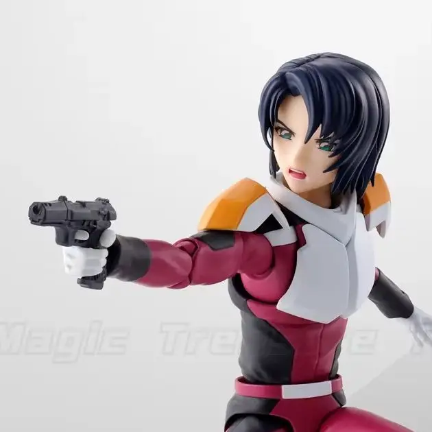 【En stock】Figura de acción original SHF SEED FREEDOM Athrun Zala Kompas con traje de piloto, modelo de juguete, regalo