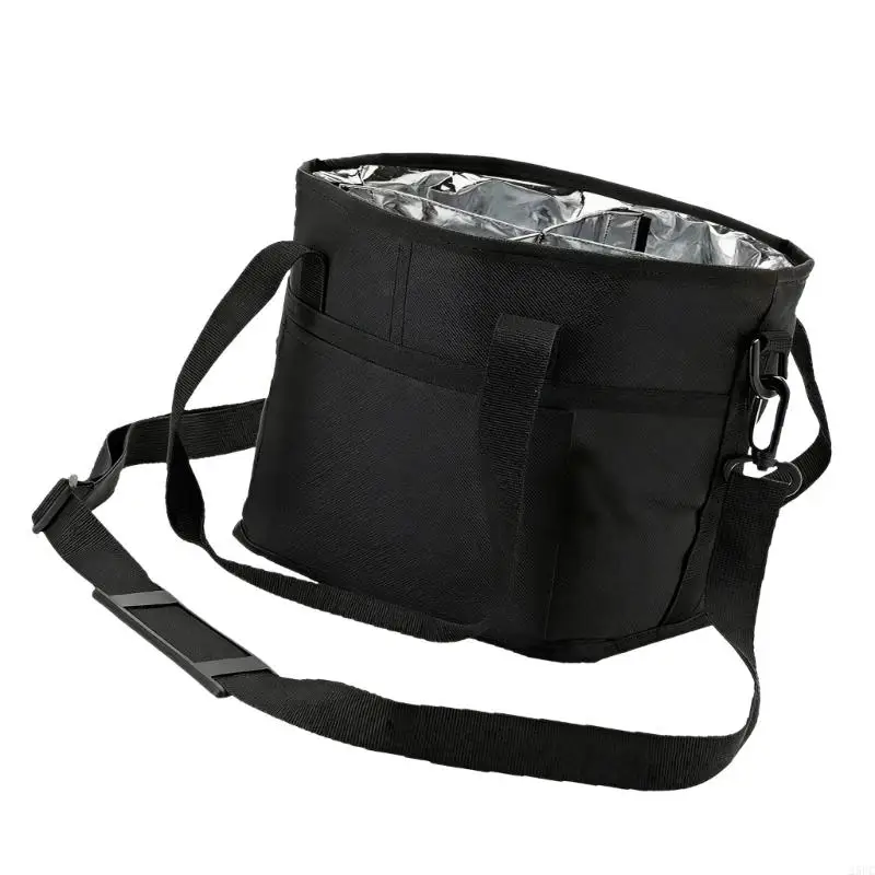  4 Compartment Leak Proof Car Drink Holder With Removable Dividers For Bottles