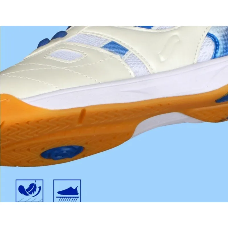 Nieuwe Luxe Unisex Indoor Court Schoenen Topkwaliteit Badminton Gymschoen Koppels Comfortabele Anti-Slip Tafeltennis Sportschoen