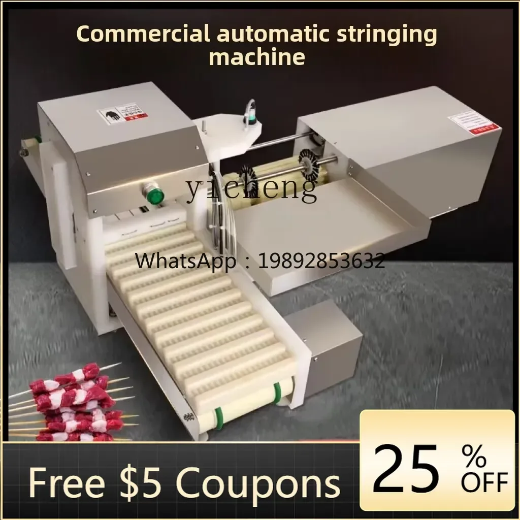 

automatic beef, sheep and pork skewers machine Commercial electric lamb skewers machine