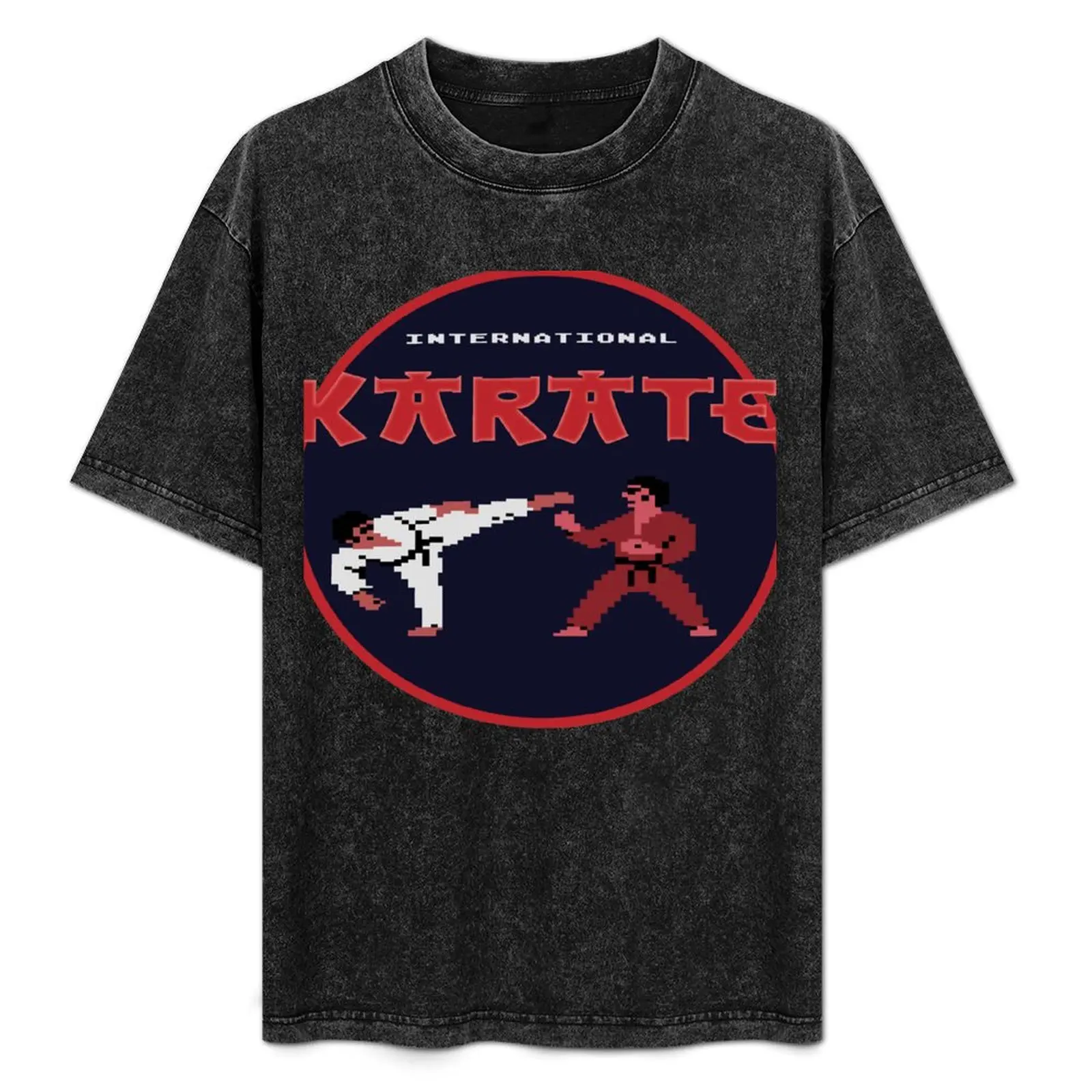 International Karate badgeq T-Shirt Dry Fit Athletic Short Sleeve Shirt