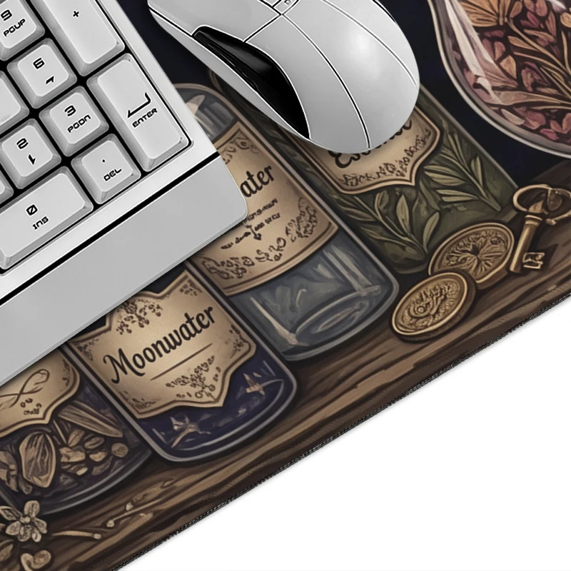 Mouse Pad Celestial Alchemy Library Gaming XL Home Custom New Mousepad XXL Mechanical Keyboard Pad Office Non-Slip PC Table Mat