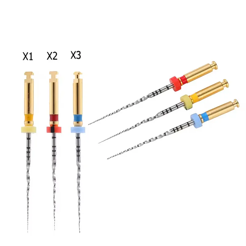 3 Pcs/box Dental PT Endodoncia Endo Files Pro Next Taper Files Endo Engine Use Rotary Files For Dentist Root Canal Treatment