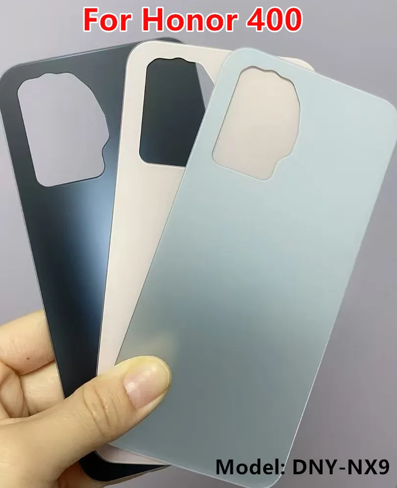 Honor400 Battery Back Cover For Honor 400 Global Version Rear Housing Glass Case Replace Phone Repair Spare Parts DNY-NX9