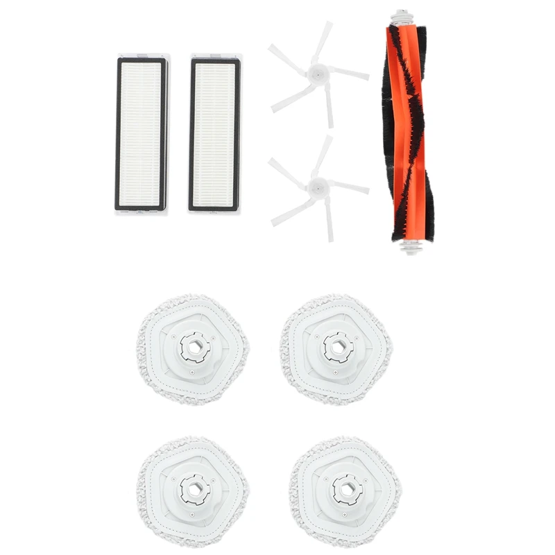 

For Xiaomi Dreame W10 Vacuum Cleaner Accessories, Main Brush Side Brush, HEPA Filter, Mop Cloth Spar Parts Replacement