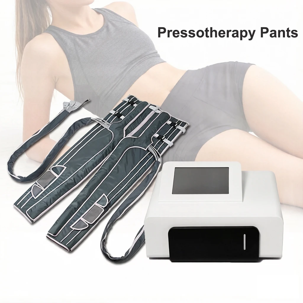 

Новейший аппарат для прессотерапии с 24 воздушными камерами: массажные штаны для ног с подогревом, лимфодренажный аппарат с воздушным давлением