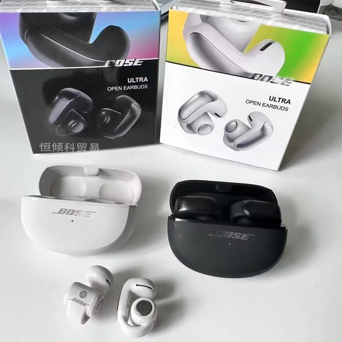

2025 New V12 Wireless Bluetooth Earphones Ultra Clip on Long Range High Quality Noise Cancelling Earphones