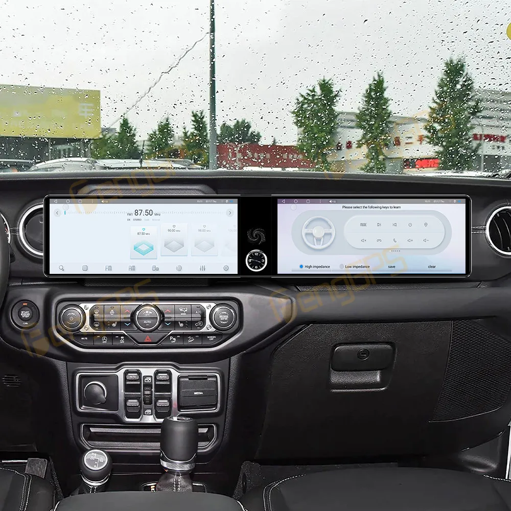 

Для Jeep Wrangler Rubicon 2018-2026: Автомагнитола Android с мультимедиа, видео, Carplay, GPS-навигацией и головным устройством