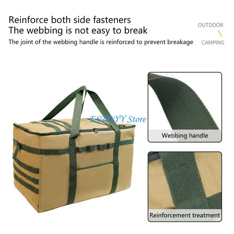 G6DE Camping Tableware منظمو أواني الطهي في الهواء الطلق حقيبة شركات النقل الكبيرة المحمولة حقيبة حمل