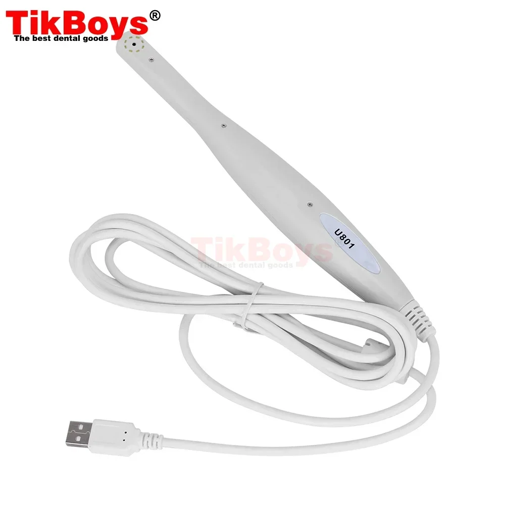 1/4 sensor usb dental digital endoscópio oral câmera intraoral 8 branco frio led luz de alta resolução tv mais recente cmos