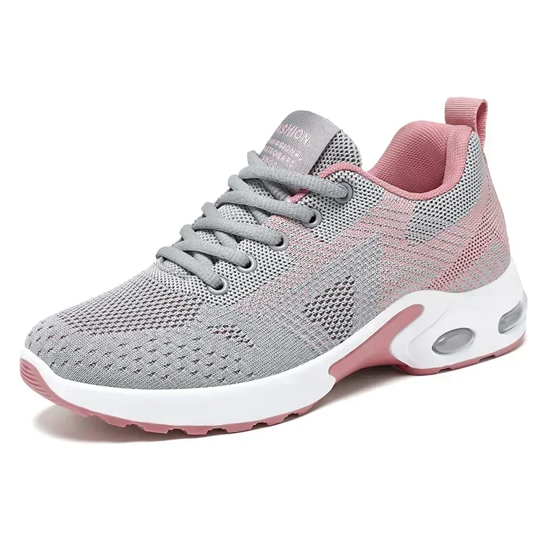 Lightweight Sports New Lace-up Air Cushion Shoes Sneakers Women's Autumn Climbing Breathable Sneakers Casual Women's Shoes