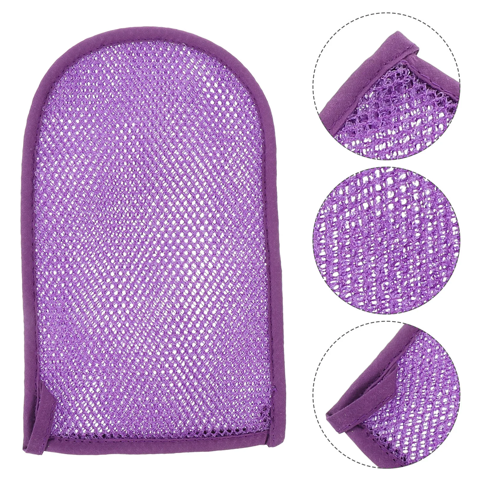 

2 шт. отшелушивающие перчатки, перчатки для купания, скруббер для душа, очищающее средство для тела, богатые пузыри, портативный легкий отшелушивающий скруббер для тела