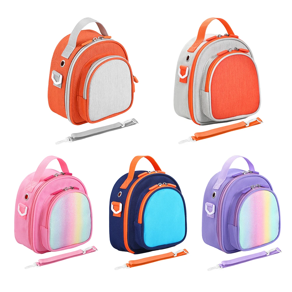 Carrying Case for Yoto Mini (2024 Edition) Storage Bag with Shoulder Strap Hold Up To 30 Cards Hard Holder Case for Audio Player