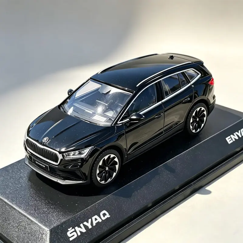 1:43 SKODA Enyaq Coupé RS SUV Modellauto aus Legierung, rein elektrisch, Druckguss-Metall, Neufahrzeug-Modell, Simulation, Kindergeschenk
