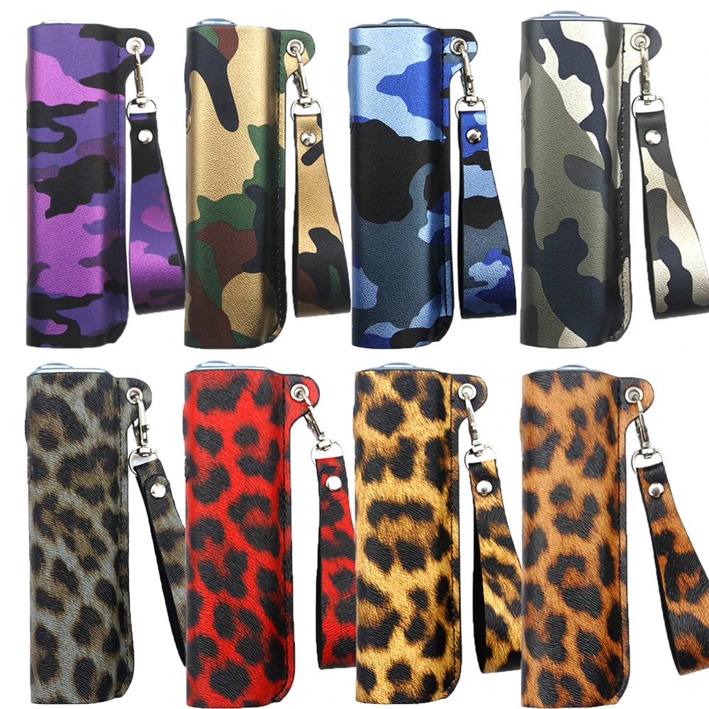 

JINXINGCHENG 12 Colors Leather Case for IQOS ILUMA ONE Accessories Camouflage Skin Aikos ILUMA ONE Cover