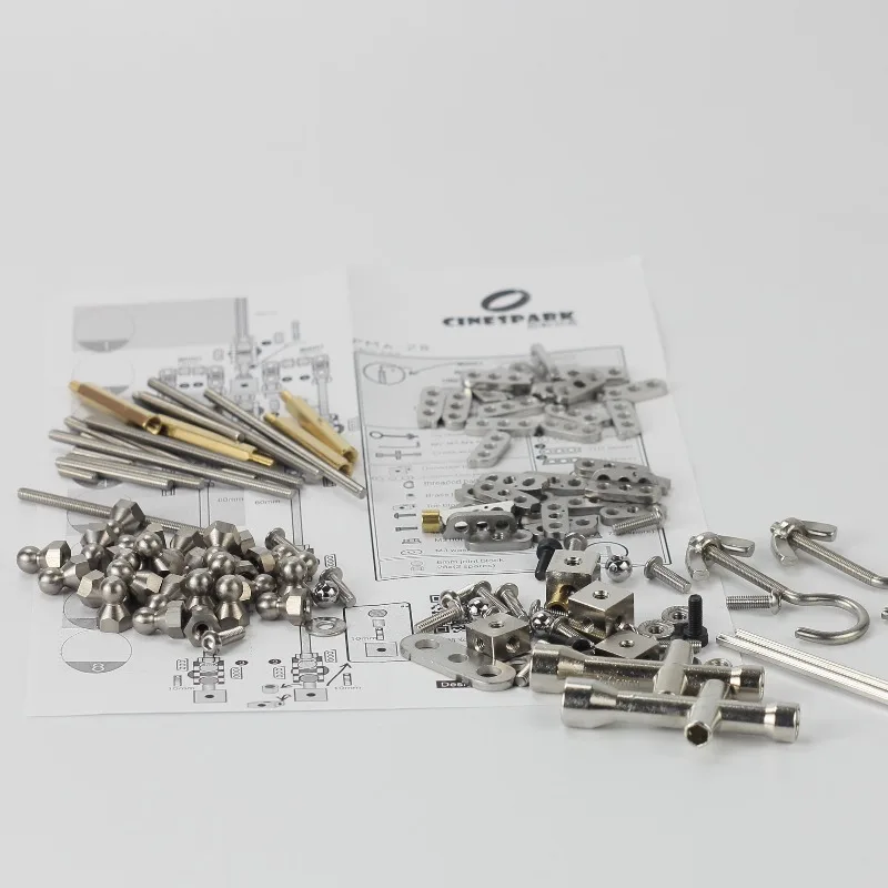 

Professional Stop Motion Armature Skeleton Stainless Steel Flexible Durable Upgrade Pro 3.0 for Animation without Hands