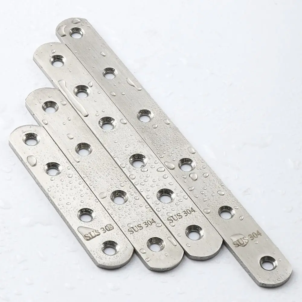 1Pcs Cabinet Screens Wall Angle Bracket SUS304 Stainless Steel Furniture Fastener Corner Brace Joint 90 Degree Right Angle