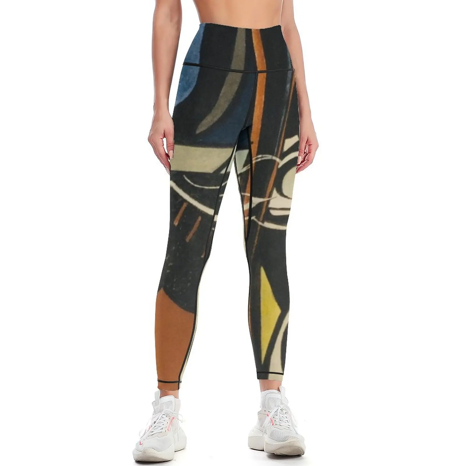 Reflections Abstract Leggings Women's push up Legging sport push up fitness Womens Leggings