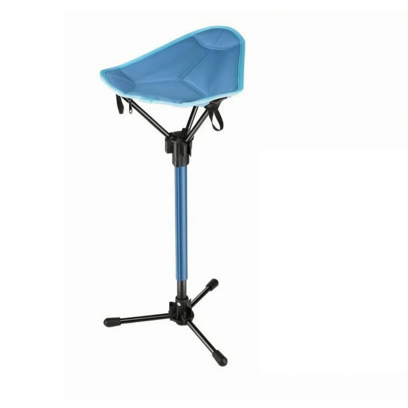 Compact Folding Stool Chair Portable Outdoor Seat Heavy Duty Aluminum Frame 120kg Load for Fishing Camping Beach Travel