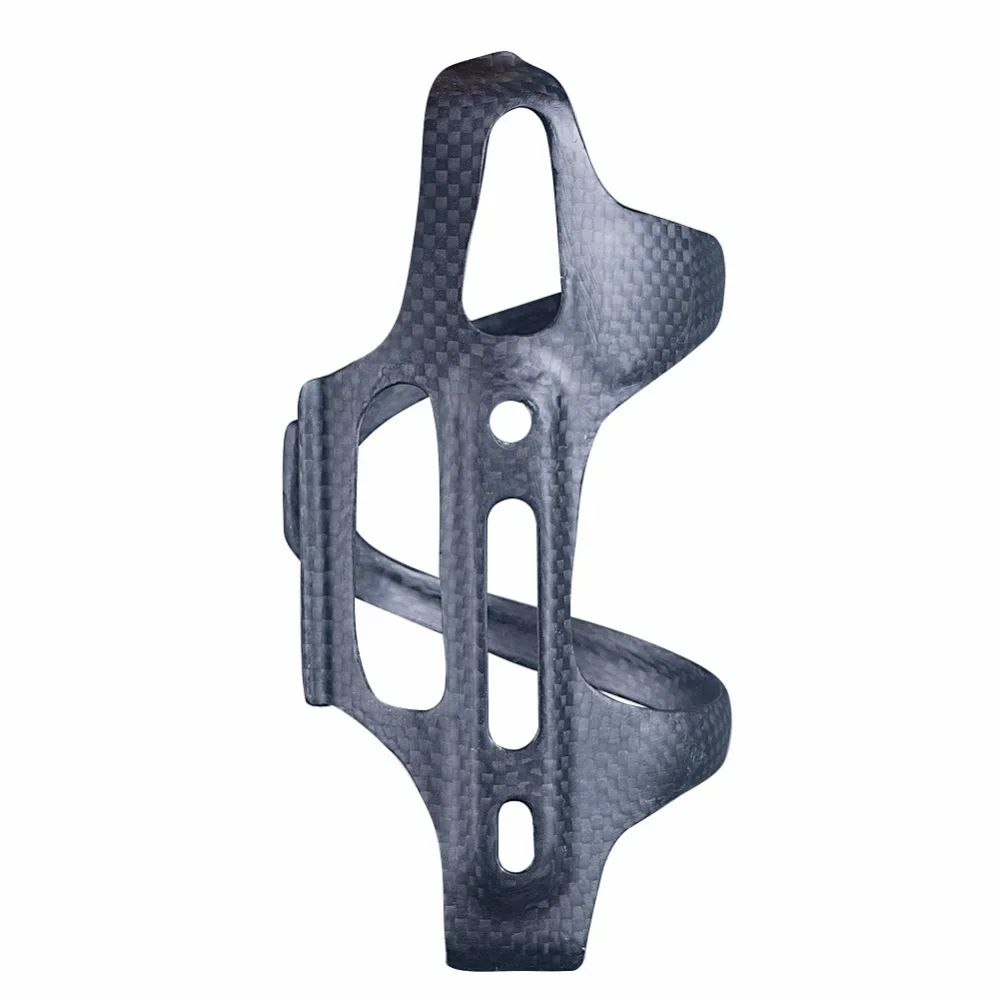 bicycle bottle cage 3K Carbon Drink Bottle Holder Side Pull Bike Cage MTB Road Cycling Water Bottle Holder Matte/Glossy 20g