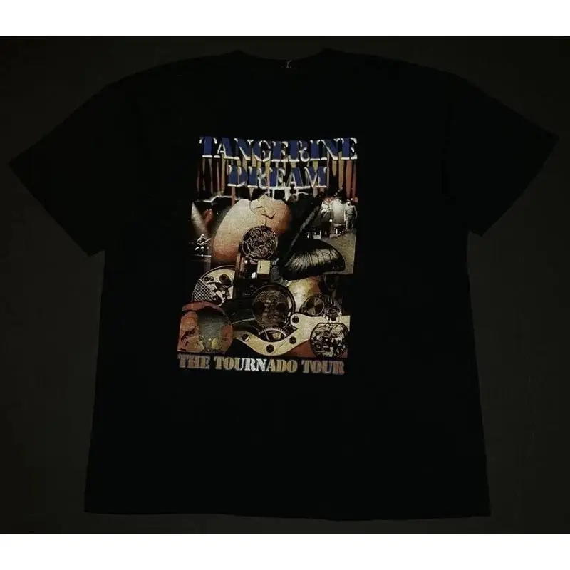 TANGERINE DREAM vintage 1997 Tour T Shirt 2Side Remake ES256