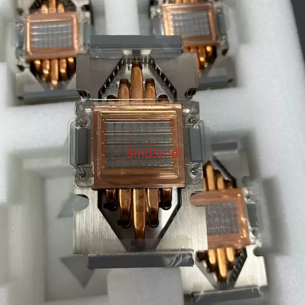V100 SXM2 Cooler 10 Copper Tubes 11cm Fan Pre Applied Thermal Grease High Efficient Server GPU Heat Dissipation Radiator