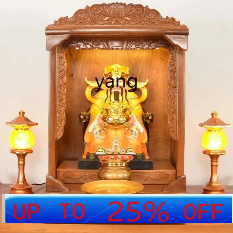 

LH God Cabinet Altar Cabinet Avalokitesvara Cabinet Shrine Wall-Mounted Bodhisattva Statue Altar Home