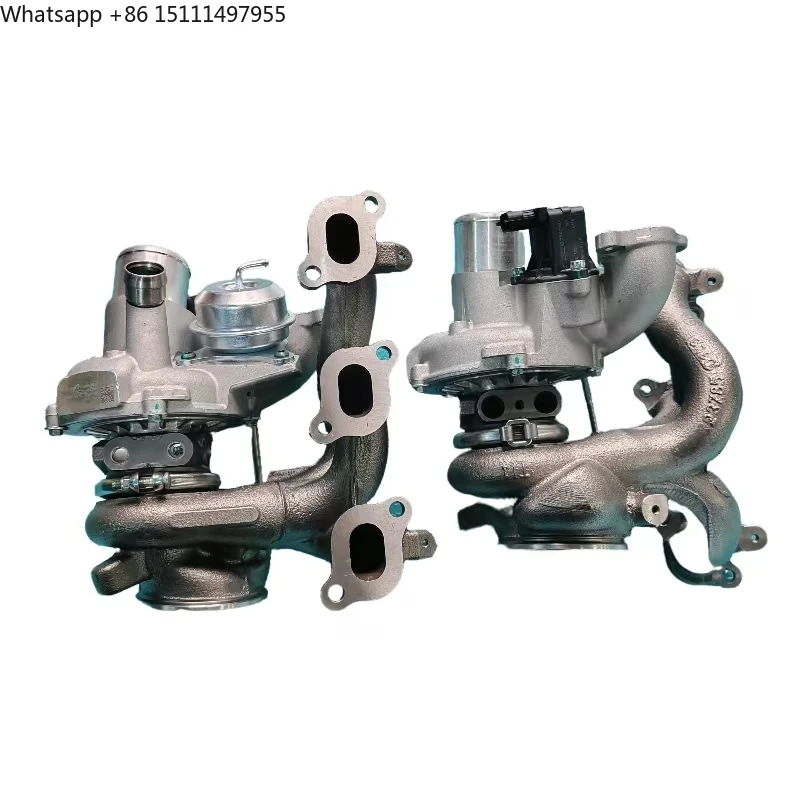 

Для Masrati Quattroporte Ghibli M156, турбокомпрессор, новые детали управления наддувом двигателя, номера 297712, 297710, состояние б/у