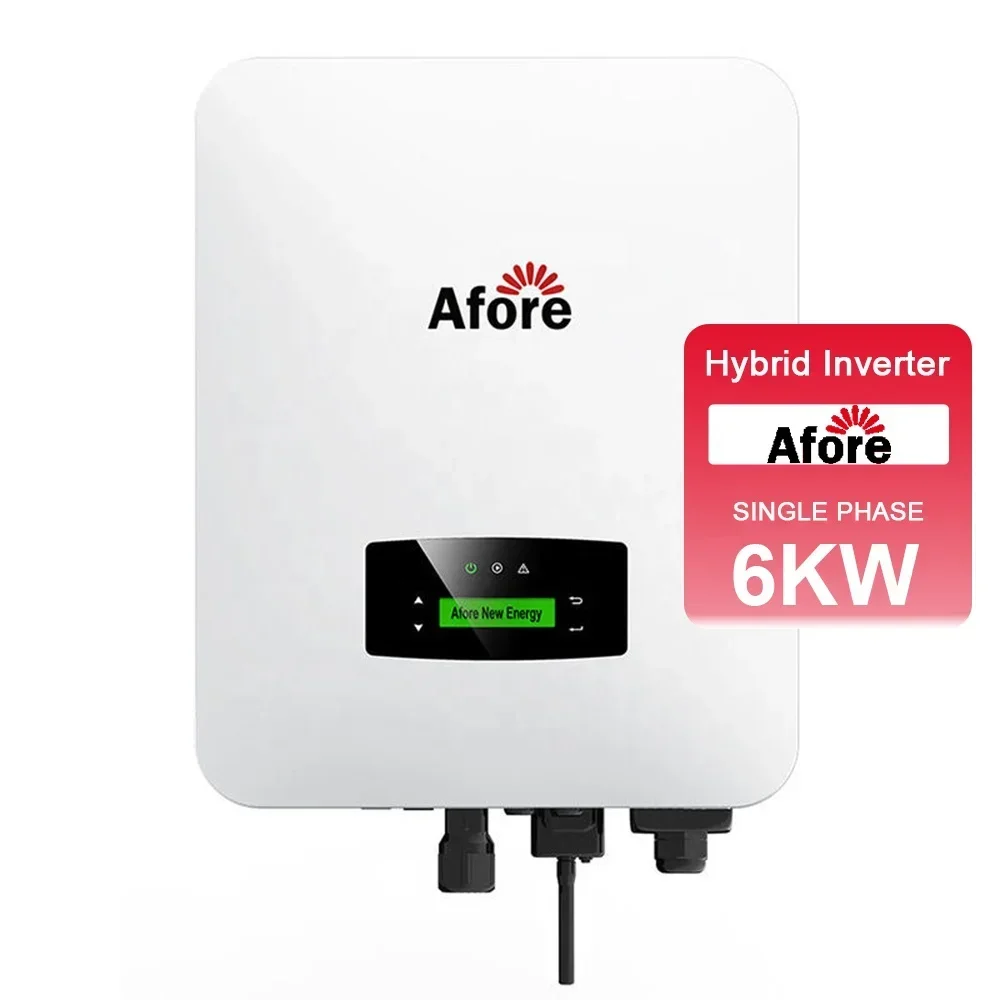 

Afore 1kw 2kw 3kw 4kw 5kw Hybrid Inverter Single Phase Pv String Inverter For Battery