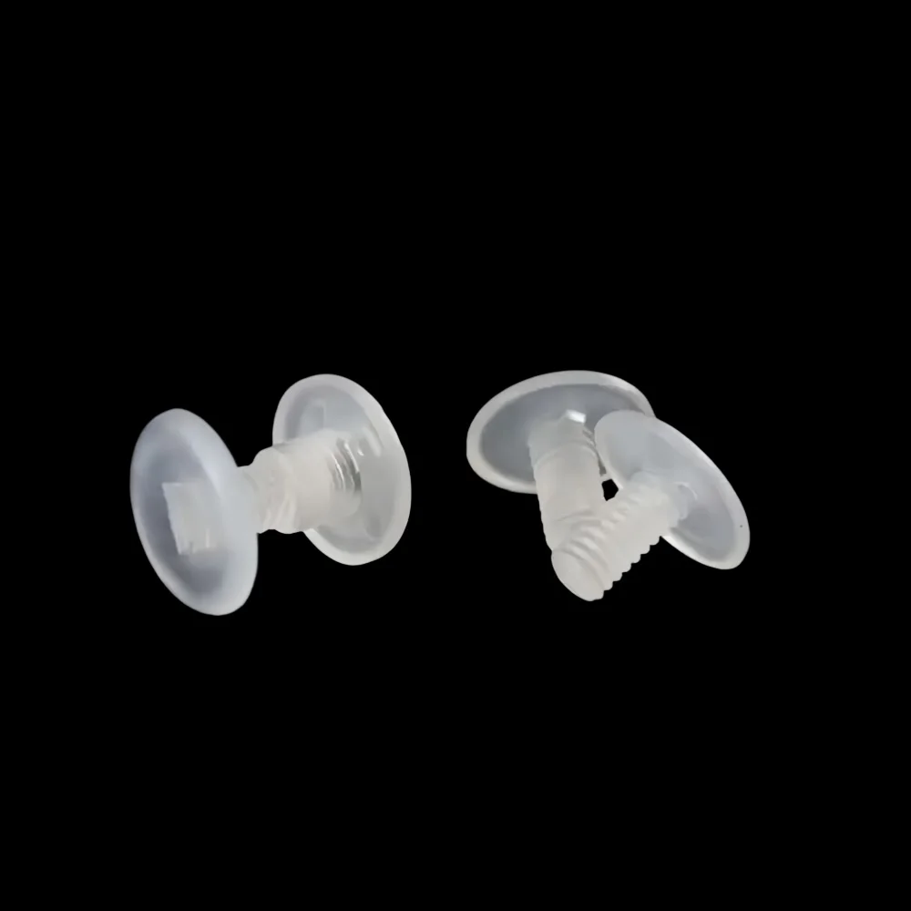 Afbeelding 4: Plastic Binding Schroeven Gegolfd Constructie Kaart Bord Boek Moer Schroef Bevestigingsmiddelen Nylon Bindmiddel Post Lock Clip Klinknagel Pop Studs