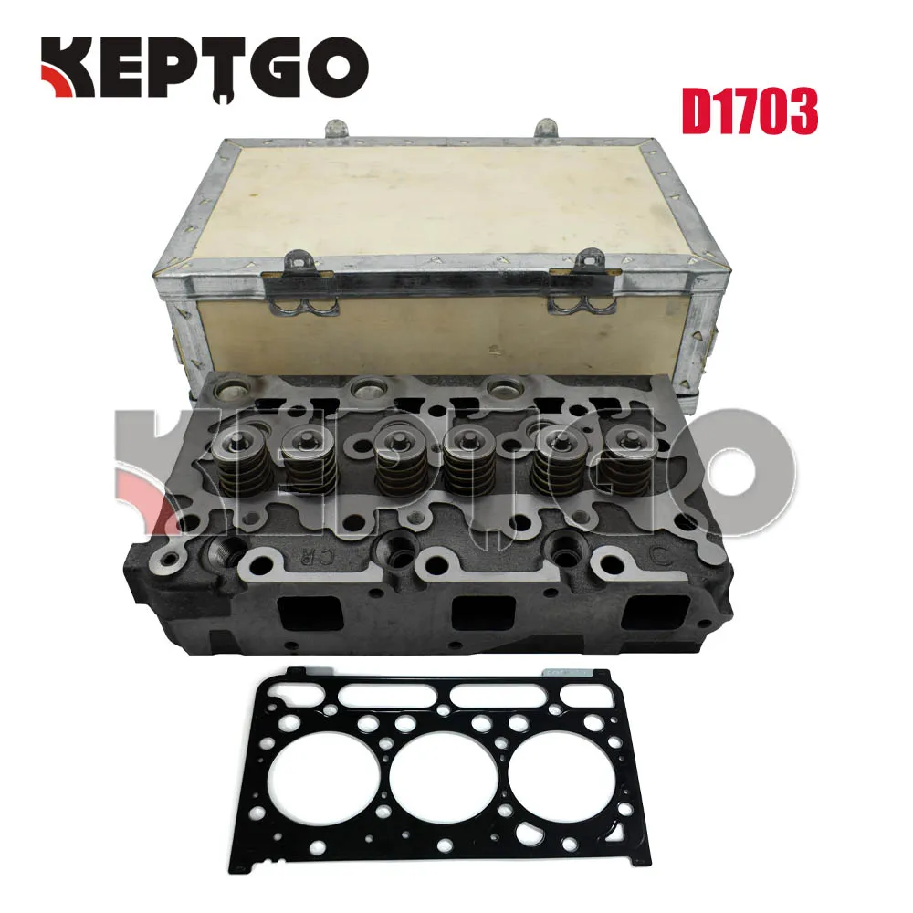 

NEW D1703 Complete Cylinder Head with Head Gasket For Bobcat 238 325 328 1A033-03043