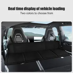 Car Camping Bed Foldable Travel Mattress Non Inflatable Car Extra Long Mattress Couple For SUV Tesla Model Y/3 Vehicle Mat