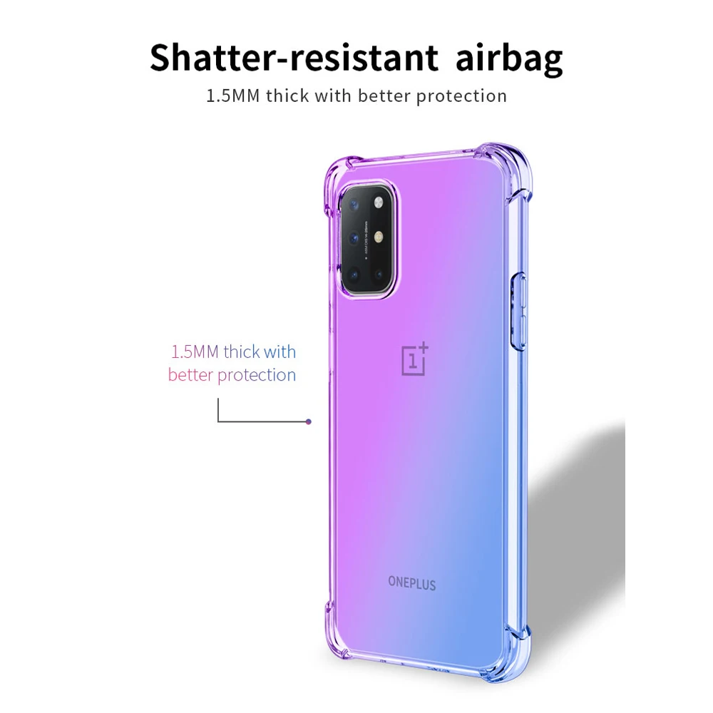 Soft Clear Case For Oneplus 9R Nord 2 Nord N200 Oneplus Nord CE 5G N100 N10 9 Pro 8 Pro 6 T 8 7T Pro 7 Pro Oneplus 8T Phone Case