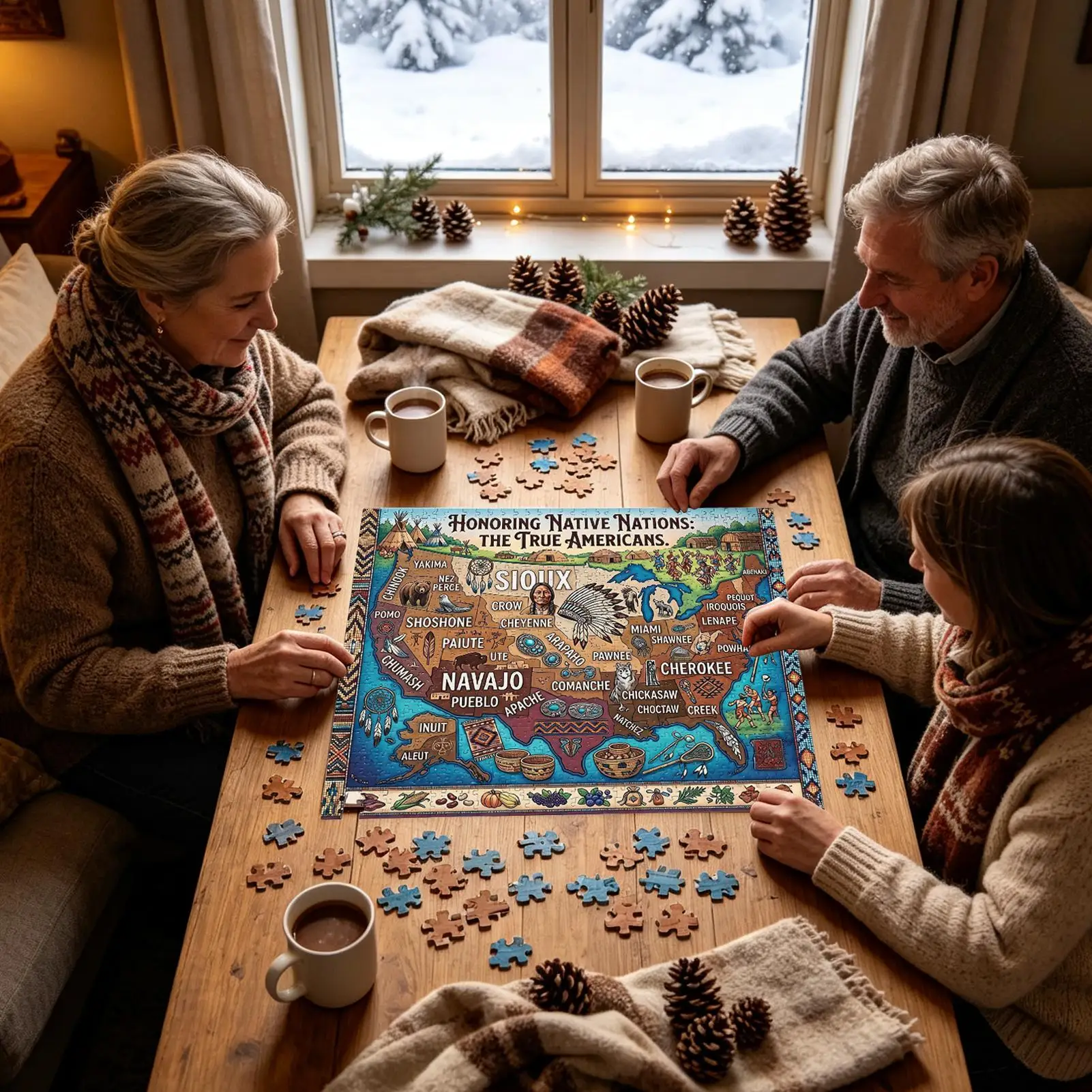 jigsaw-puzzles-fun-indigenous-heritage-culture-family-game-honoring-native-nations-puzzle-for-women-men-living-room-den-birthday