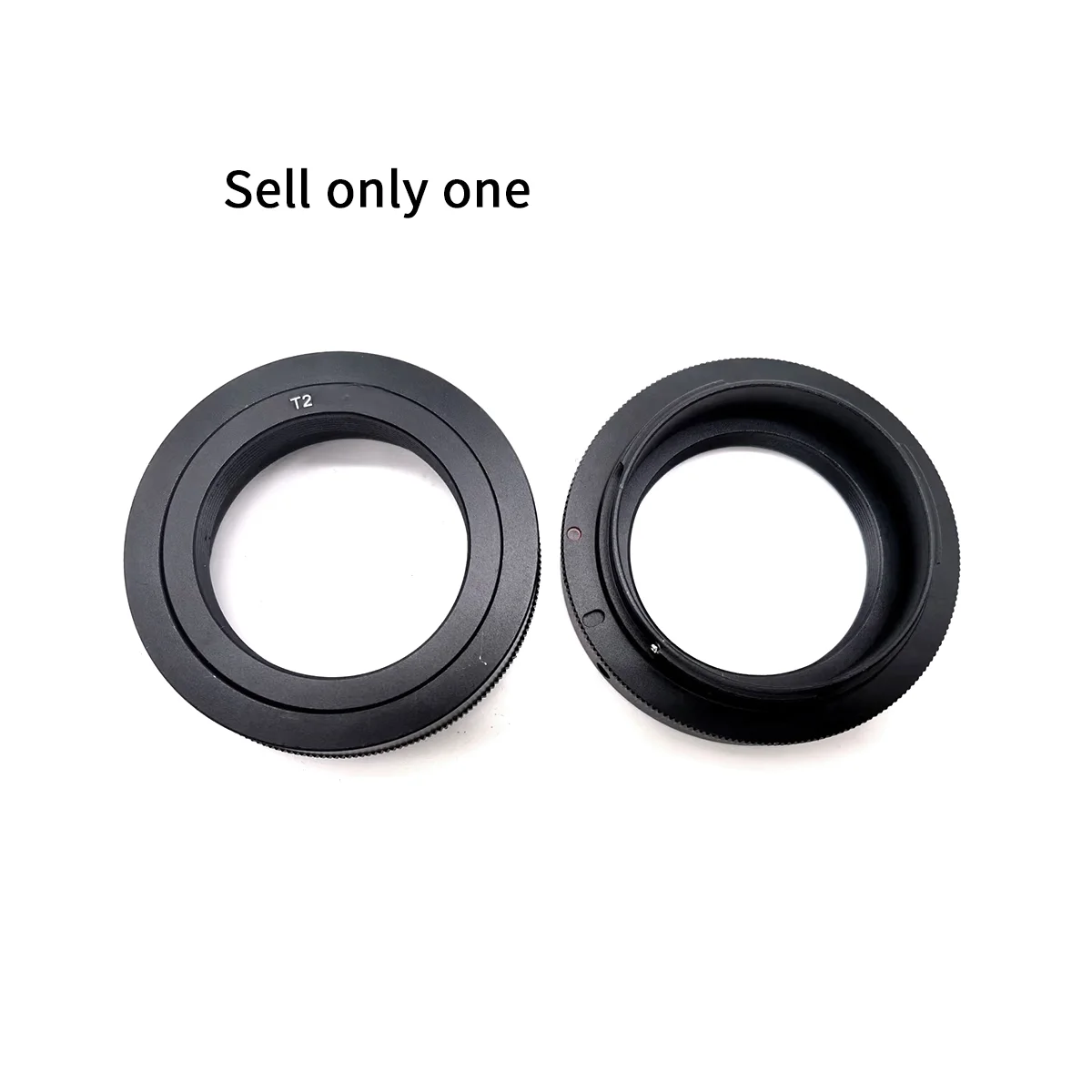 アダプターリング 1 個 T2-T2 EF EF-S カメラアダプターリング伸縮マウントレンズアダプターリング六角レンチ付き