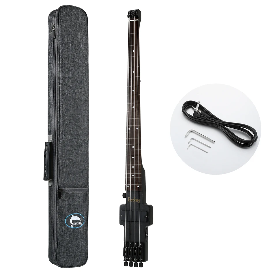ベース Musoo electric travel bass headless bass AliExpress