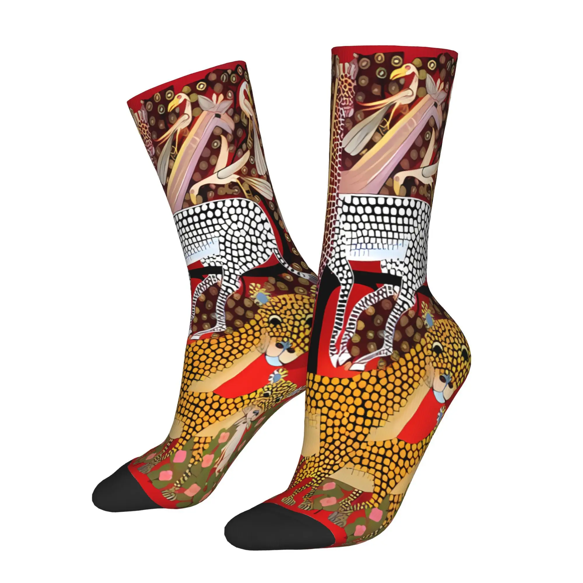 

Giraffe Animal Socks Male Mens Women Winter Stockings Harajuku