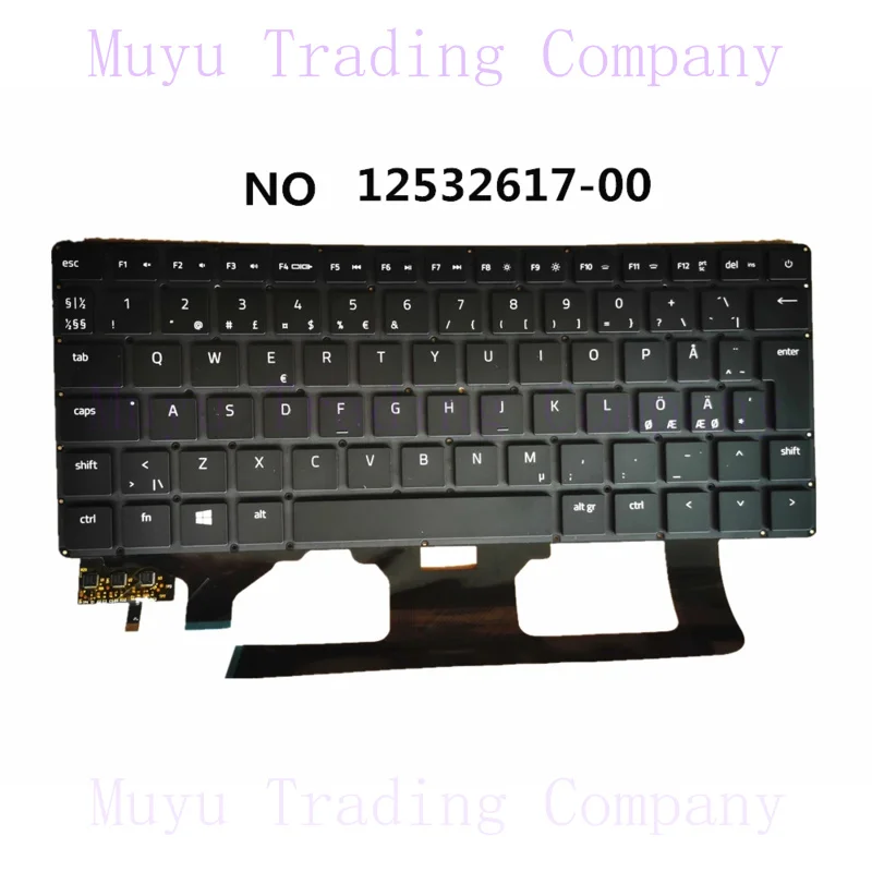 Laptop NO/DE/FR Backlight Keyboard for Razer Blade 13 RZ09-0310