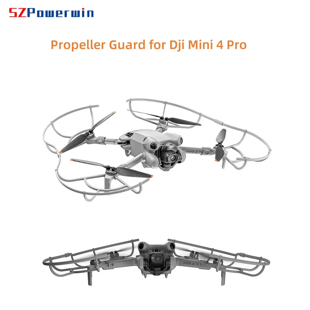 Propeller Guard for Dji Mini 4 Pro Prop Protection Landing Gear Extended Leg Wing Cover Blade Protector for Mini 4 Pro Accessory