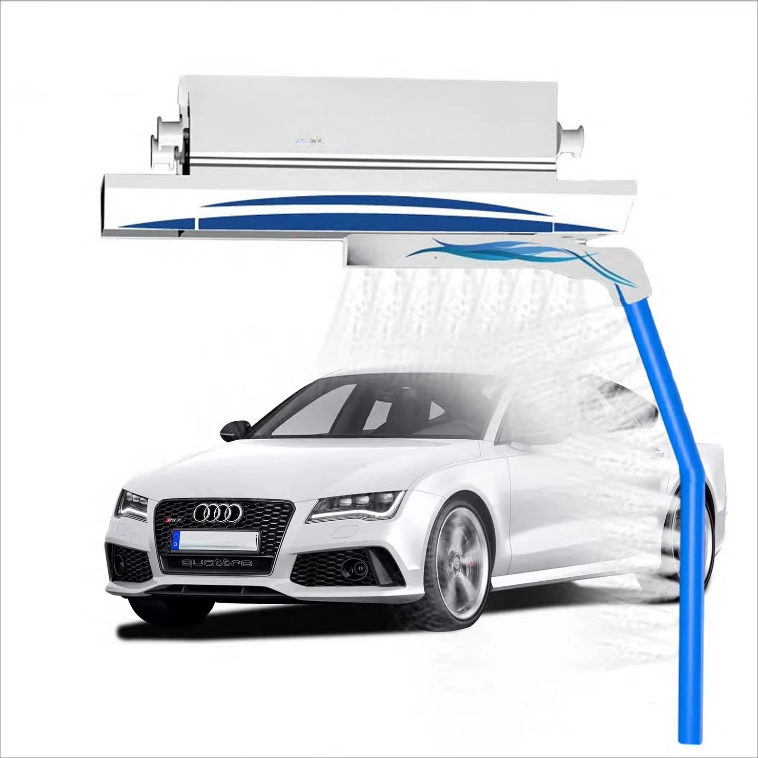 Automatic Car Wash Machine for Sale Commercial Touchless Drive Through System for Gas Station Detailing Customized
