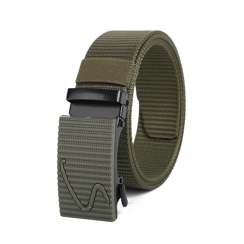 Nieuwe Mannen Nylon Canvas Riem Outdoor Combat Riem Tactische Riem Mannen Casual Riem