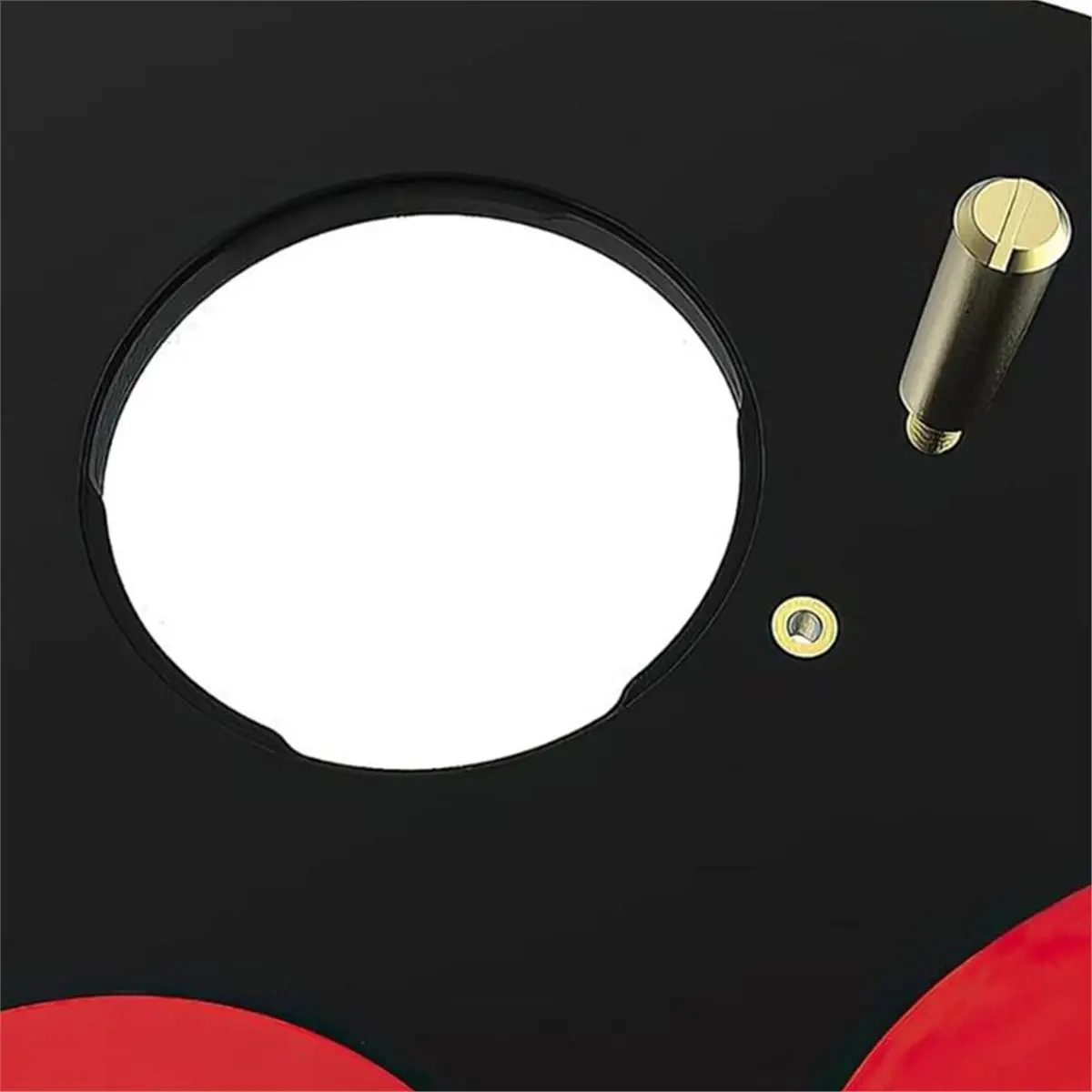 PRS4034 Router Table Insert Plate with Nonslip Surfaces for M0F00 TRA001 7500 , Router Insert Plate with Leveling Rings