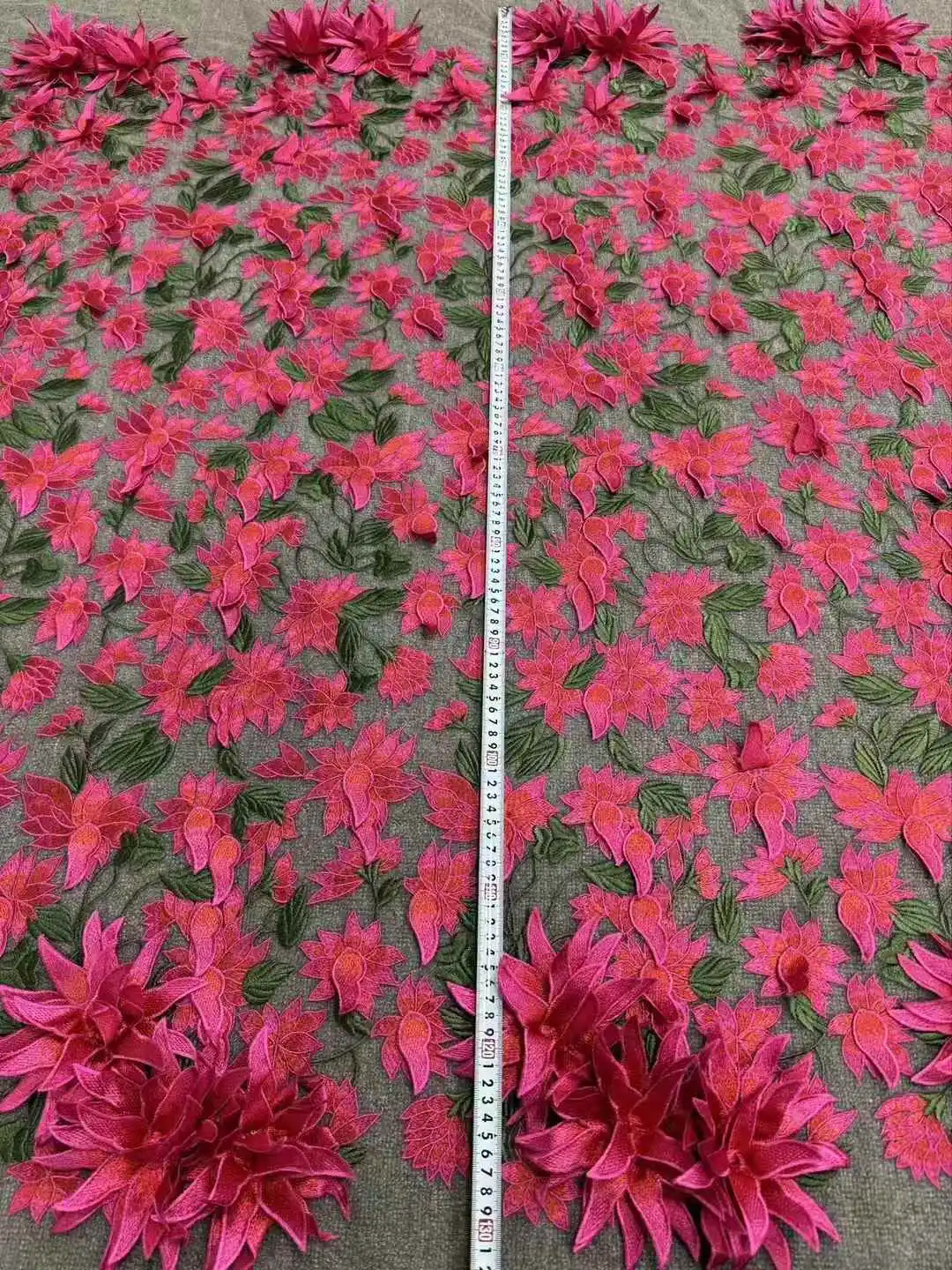 New, Beautiful 3D Fabric,With Multi-color Thread Embroidery ,High quality African Nigeria Fabric/Evenign Dress ,Weddings,Party