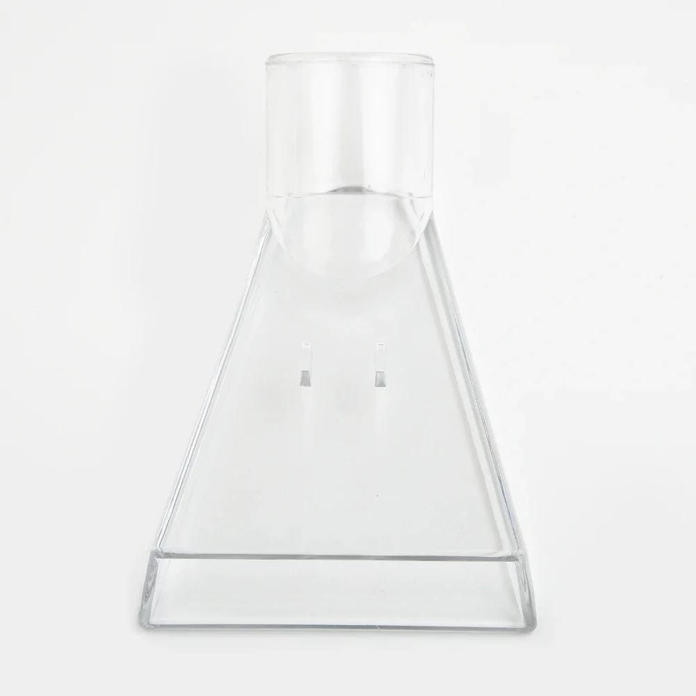 1pc plástico aspirador de pó cabeça da escova aspirador de pó bocal tapete limpeza cabeça sucção sofá raspador transparente