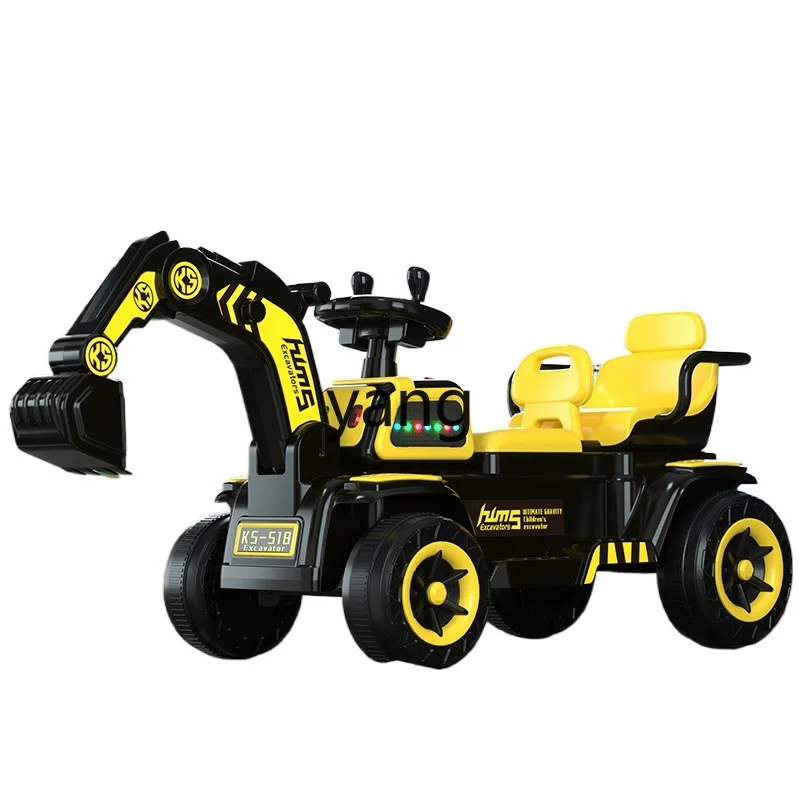 

CX Children's Excavator Portable Toy Car Electric Excavator Riding Super Large Charging